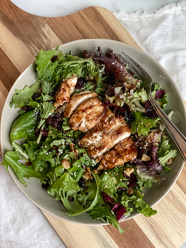 Maple Balsamic Chicken Salad