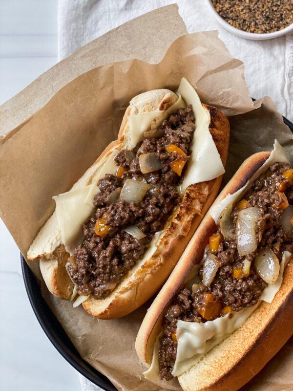 Ground Beef Philly Cheesesteaks | Billie-Jo's Kitchen
