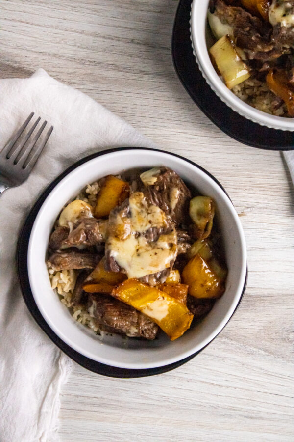 Philly Cheesesteak Rice Bowls – Billie-Jo's Kitchen